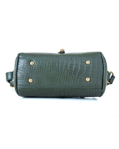 Green Hide Ilisha Leather Ladies Sling Bag