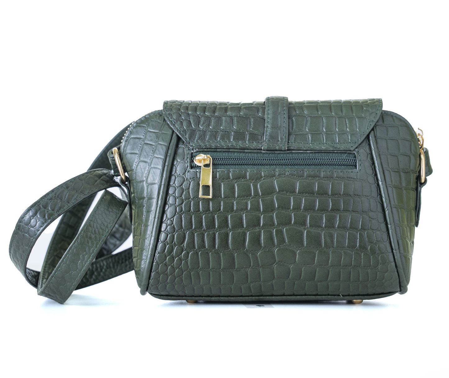 Green Hide Ilisha Leather Ladies Sling Bag