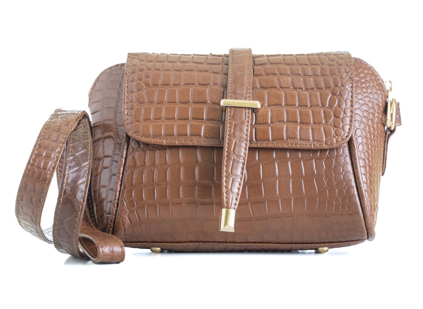 Green Hide Ilisha Leather Ladies Sling Bag