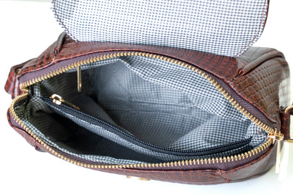 Green Hide Ilisha Leather Ladies Sling Bag