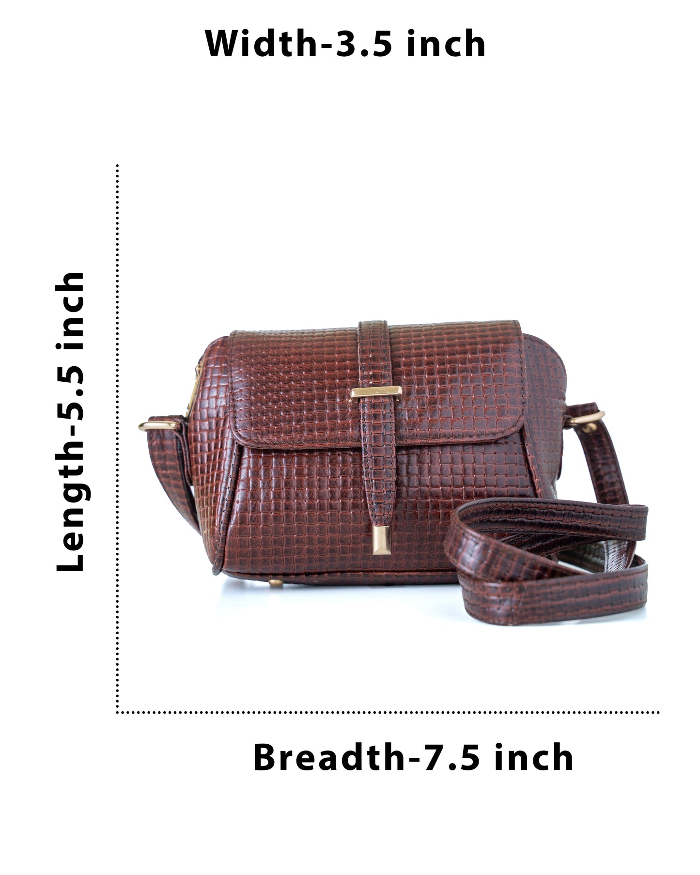 Green Hide Ilisha Leather Ladies Sling Bag