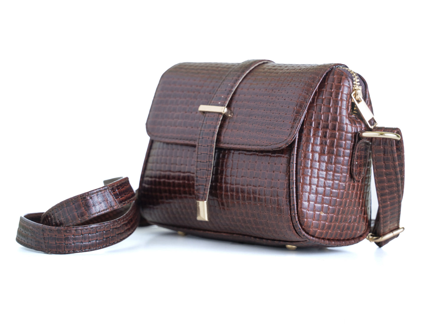 Green Hide Ilisha Leather Ladies Sling Bag