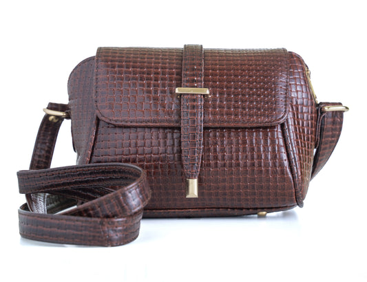 Green Hide Ilisha Leather Ladies Sling Bag