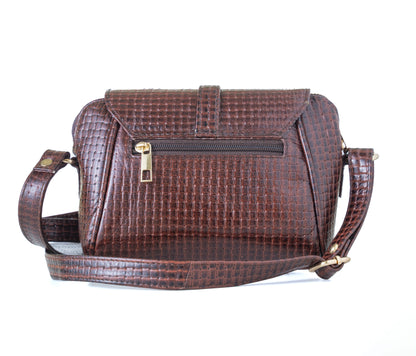 Green Hide Ilisha Leather Ladies Sling Bag