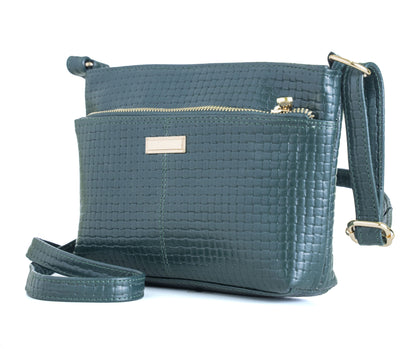 Green Hide Vrisa Leather Ladies Sling Bag