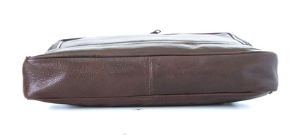 Green Hide Verve Leather Laptop Bag