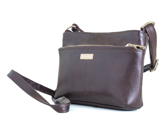 Green Hide Vrisa Leather Ladies Sling Bag