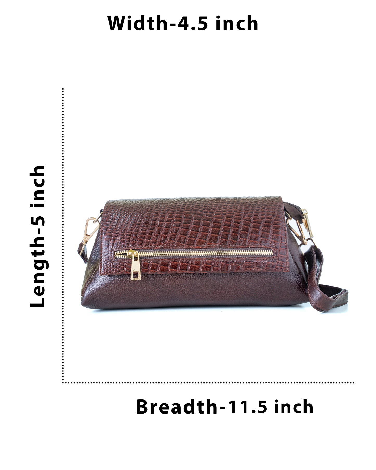 Green Hide Neira Leather Ladies Sling Bag