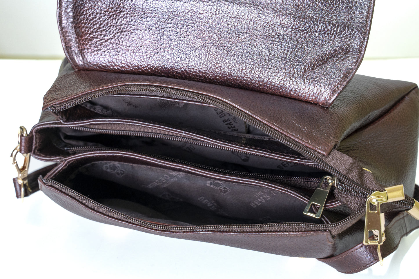 Green Hide Neira Leather Ladies Sling Bag
