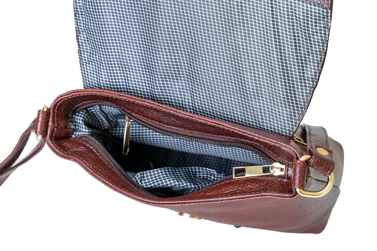 Green Hide Aarvika Leather Ladies Sling Bag