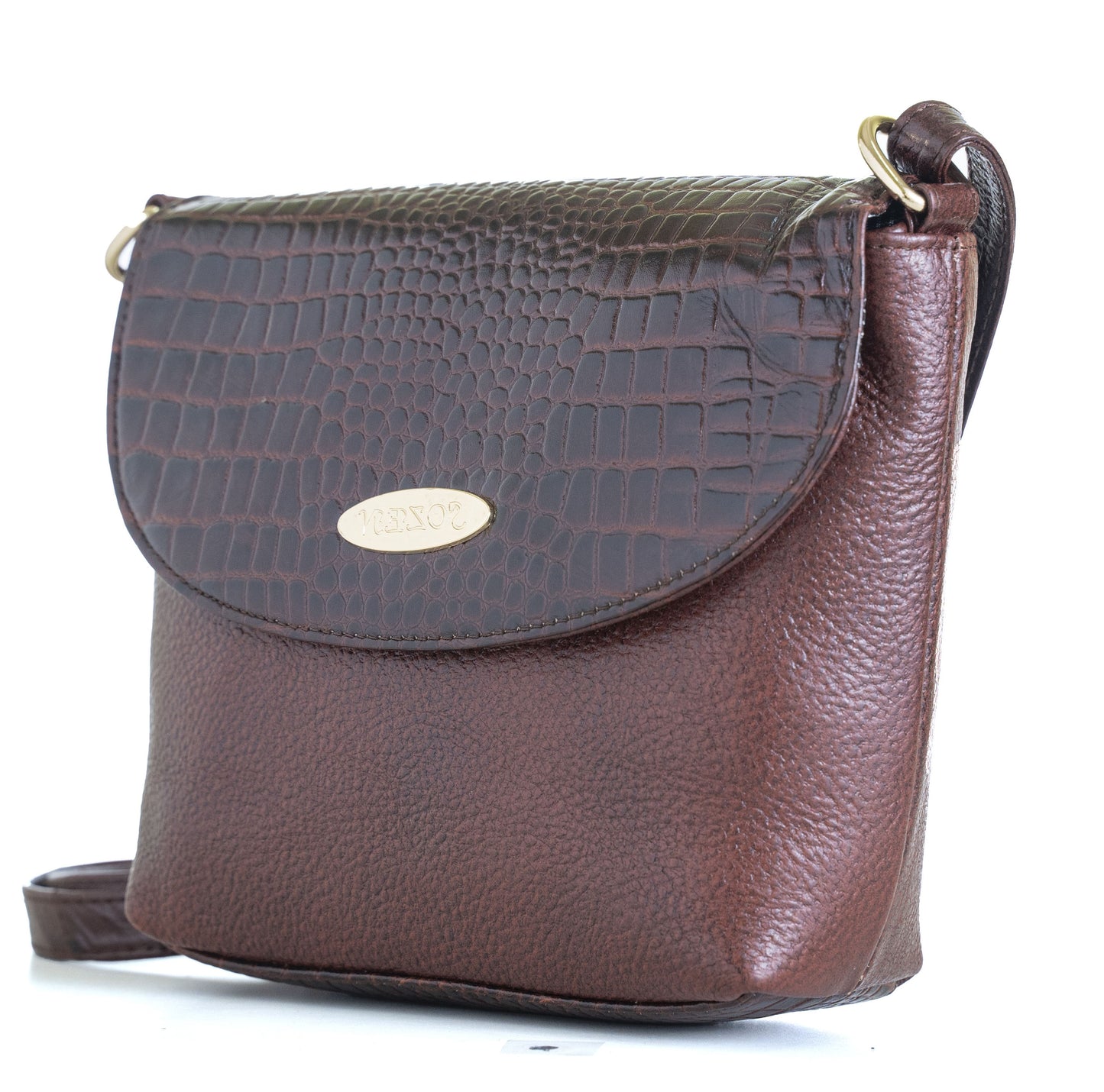 Green Hide Aarvika Leather Ladies Sling Bag