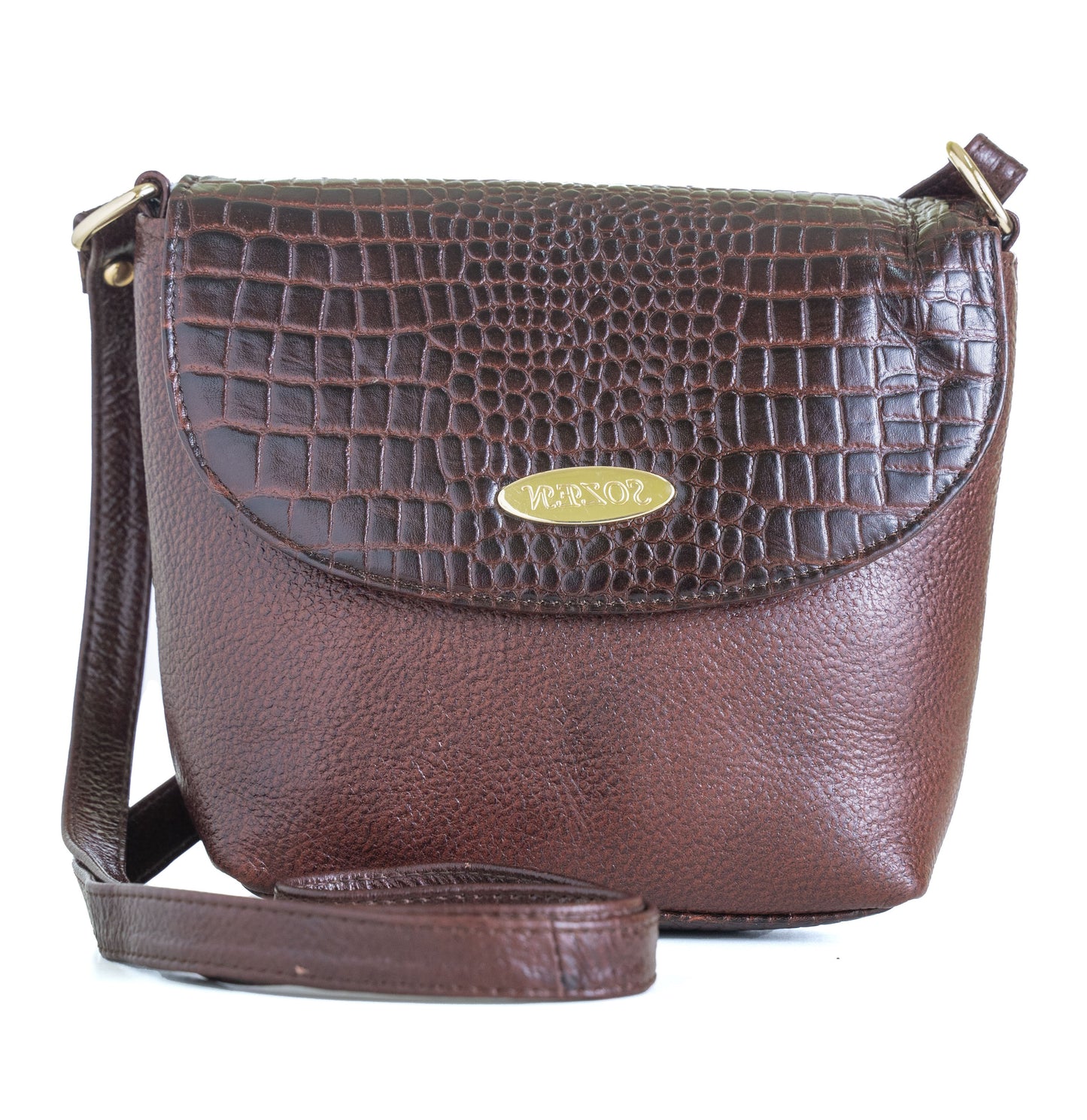 Green Hide Aarvika Leather Ladies Sling Bag