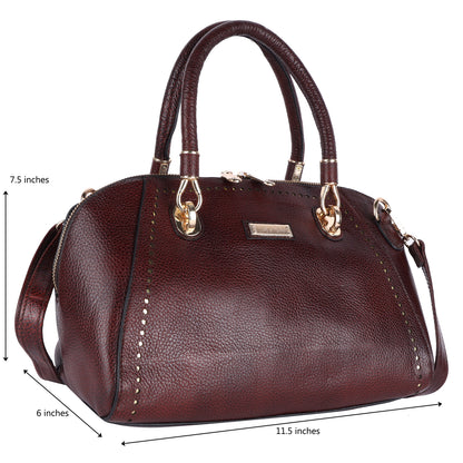 Green Hide Aiyana Leather Ladies Bag