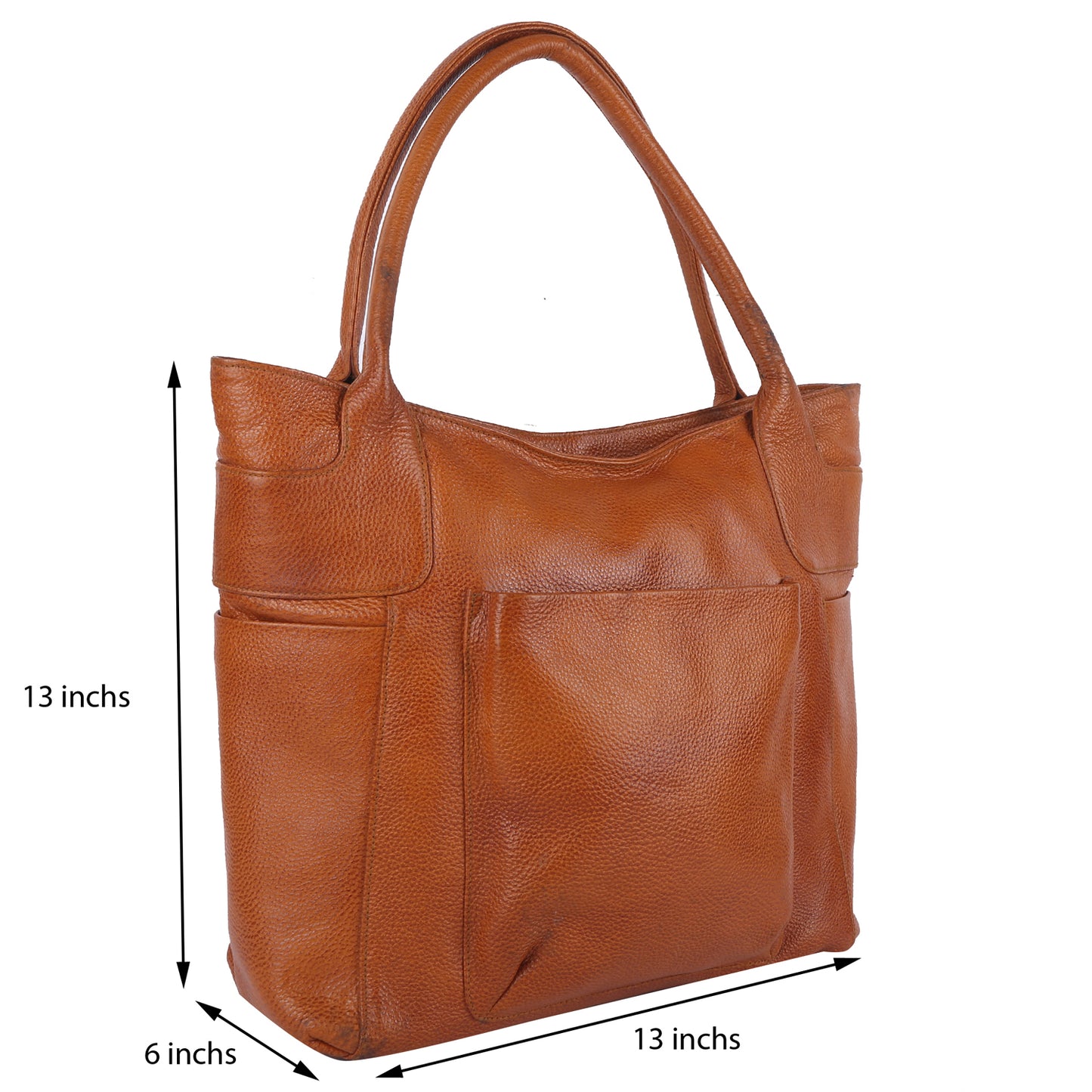 Green Hide Zenya Leather Ladies Bag
