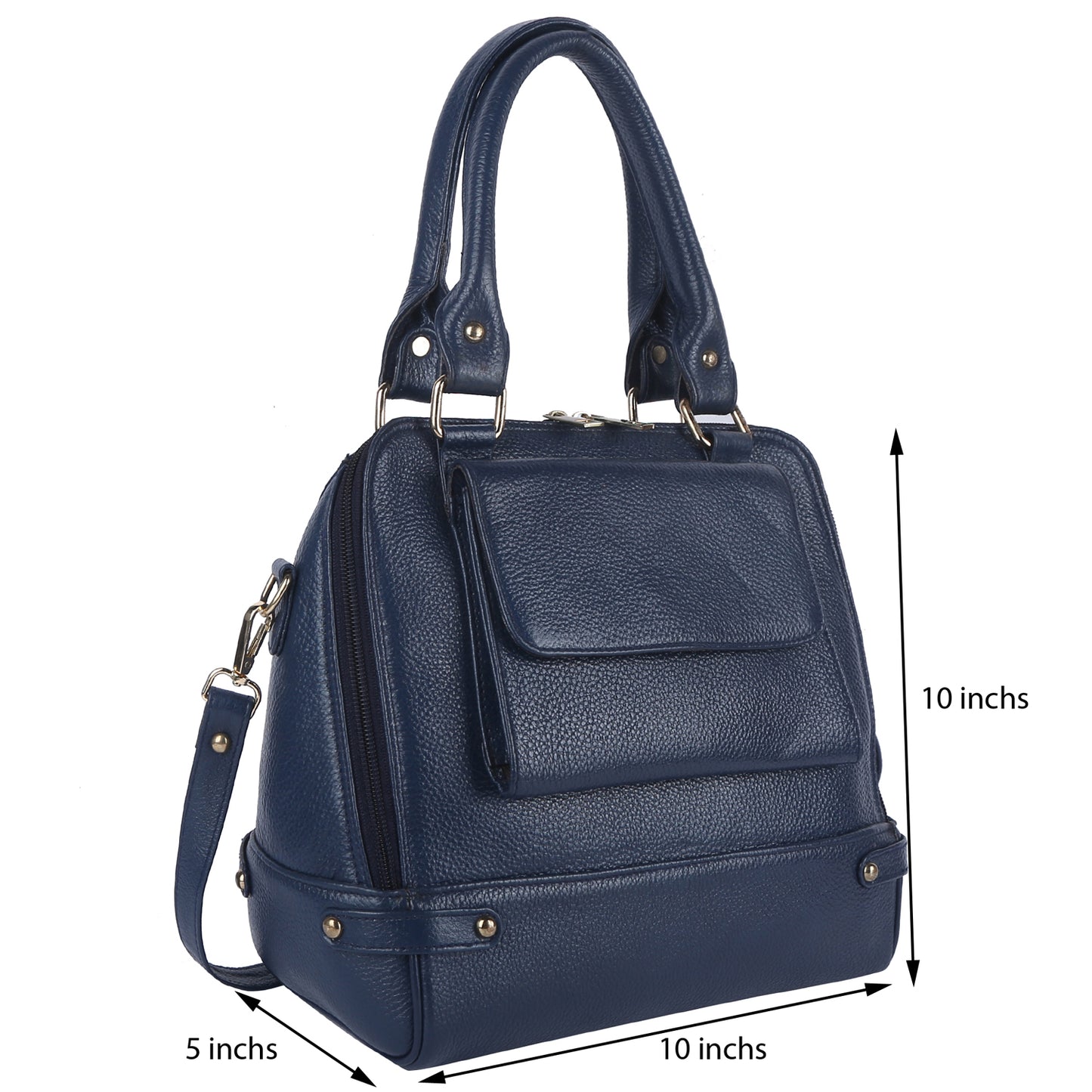 Green Hide Ivara Leather Ladies Bag