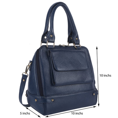 Green Hide Ivara Leather Ladies Bag