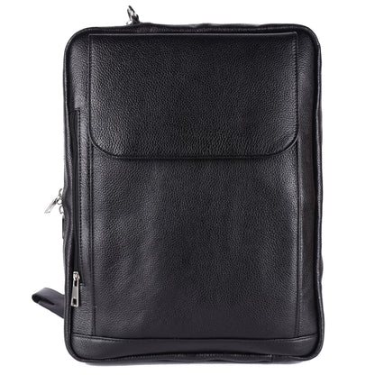Green Hide Leather 3 in 1 Laptop Bag