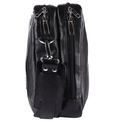 Green Hide Leather 3 in 1 Laptop Bag