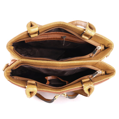 Green Hide Tiva Leather Ladies Bag