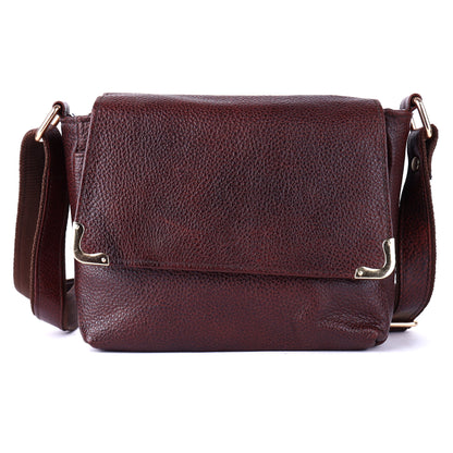 Green Hide Kavya Leather Ladies Sling Bag