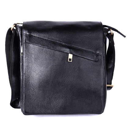 Green Hide Falcon Crest Leather Sling Bag