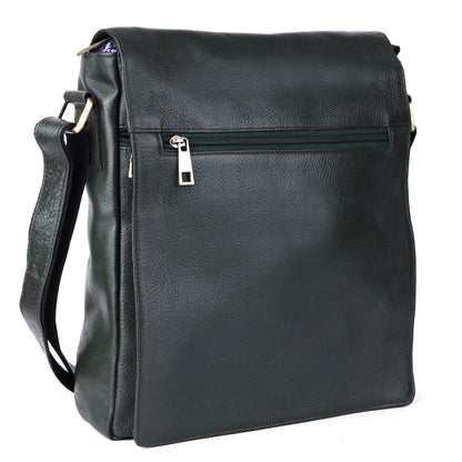 Green Hide Calista Leather Sling Bag