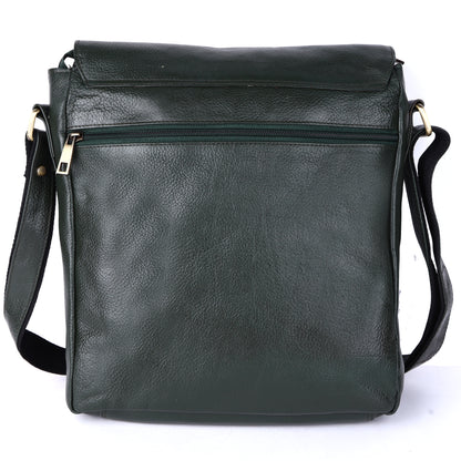 Green Hide Calista Leather Sling Bag