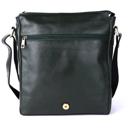 Green Hide Calista Leather Sling Bag