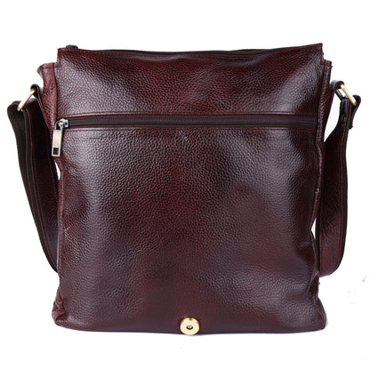 Green Hide Calista Leather Sling Bag