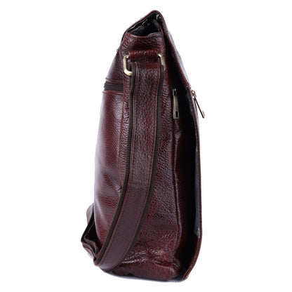 Green Hide Calista Leather Sling Bag