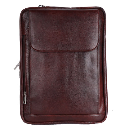 Green Hide Leather 3 in 1 Laptop Bag