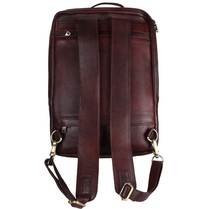 Green Hide Leather 3 in 1 Laptop Bag