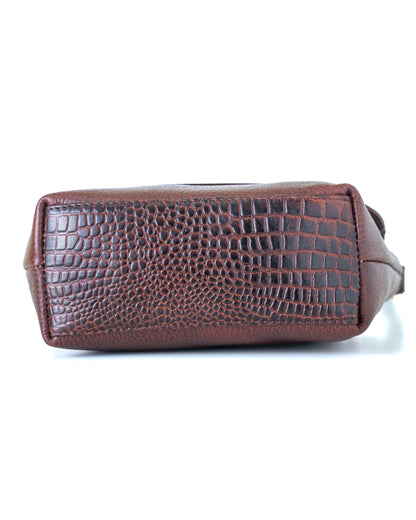 Green Hide Sayara Leather Ladies Bag