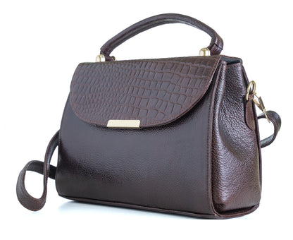 Green Hide Sayara Leather Ladies Bag