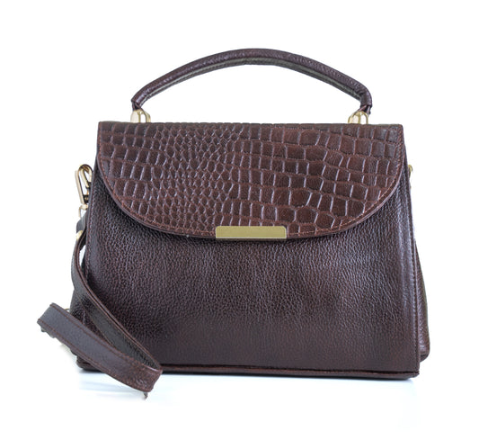 Green Hide Sayara Leather Ladies Bag