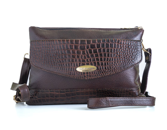 Green Hide Luvika Leather Ladies Sling Bag