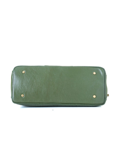 Green Hide Amaira Leather Ladies Bag