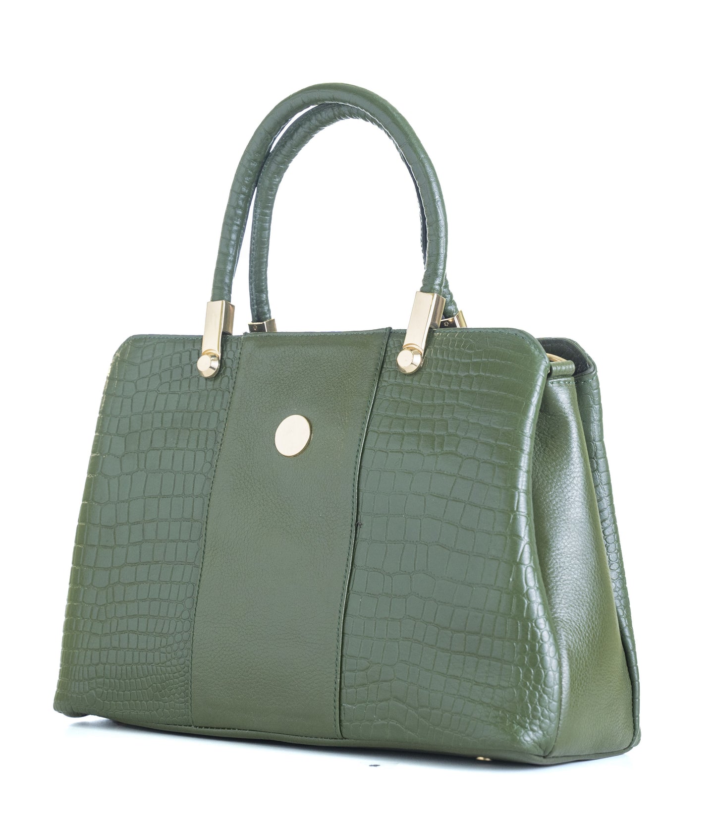 Green Hide Amaira Leather Ladies Bag