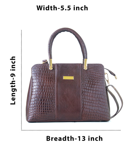 Green Hide Amaira Leather Ladies Bag