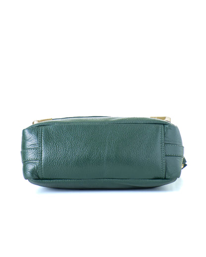 Green Hide Svara Leather Ladies Sling Bag