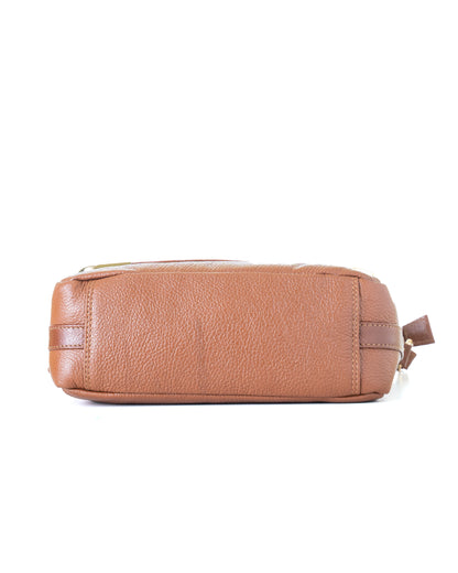 Green Hide Svara Leather Ladies Sling Bag