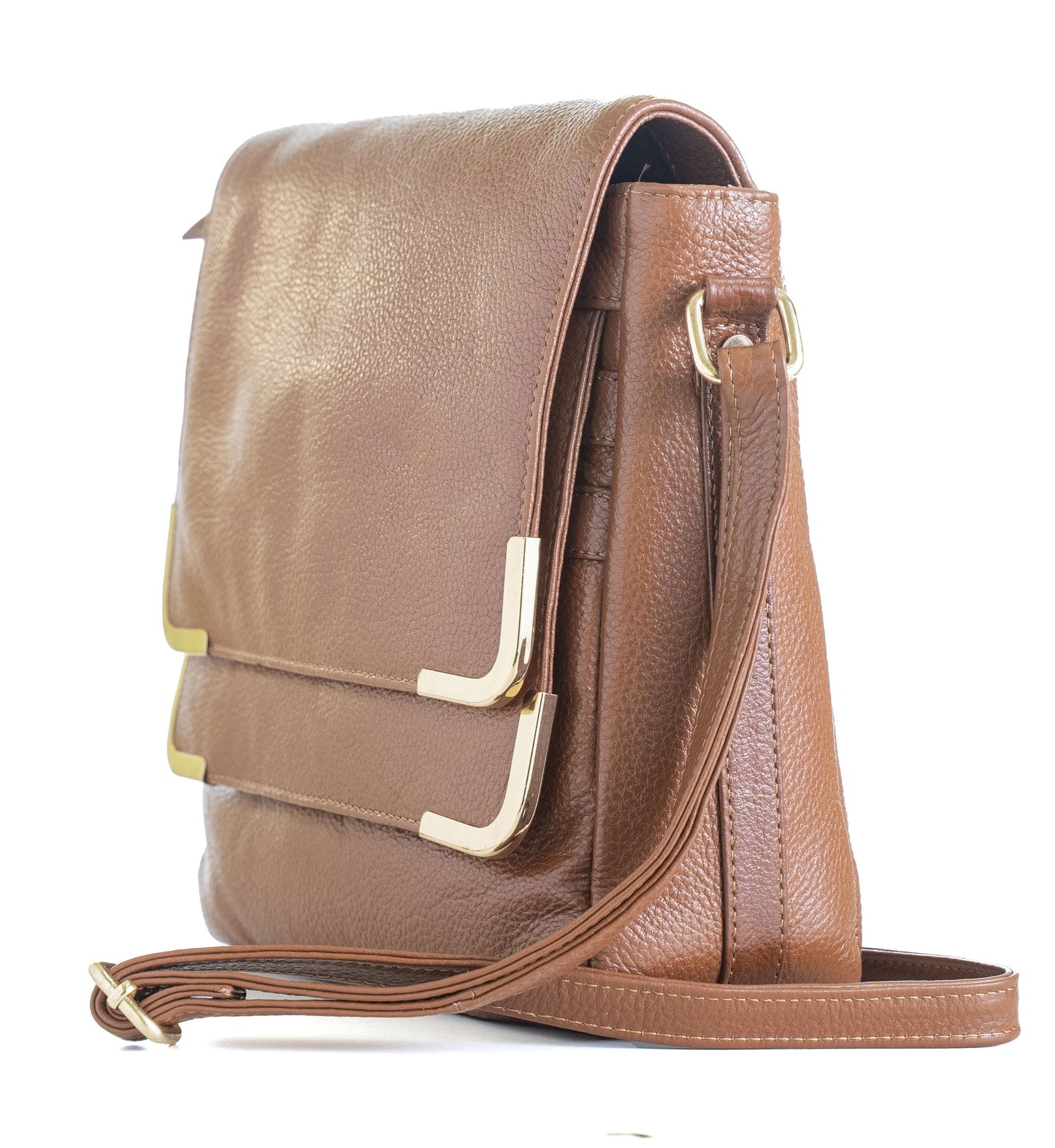 Green Hide Svara Leather Ladies Sling Bag