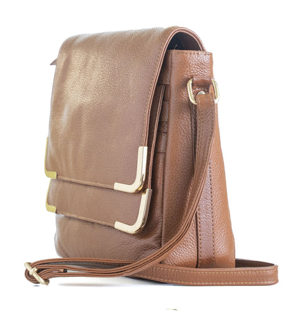 Green Hide Svara Leather Ladies Sling Bag