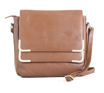 Green Hide Svara Leather Ladies Sling Bag