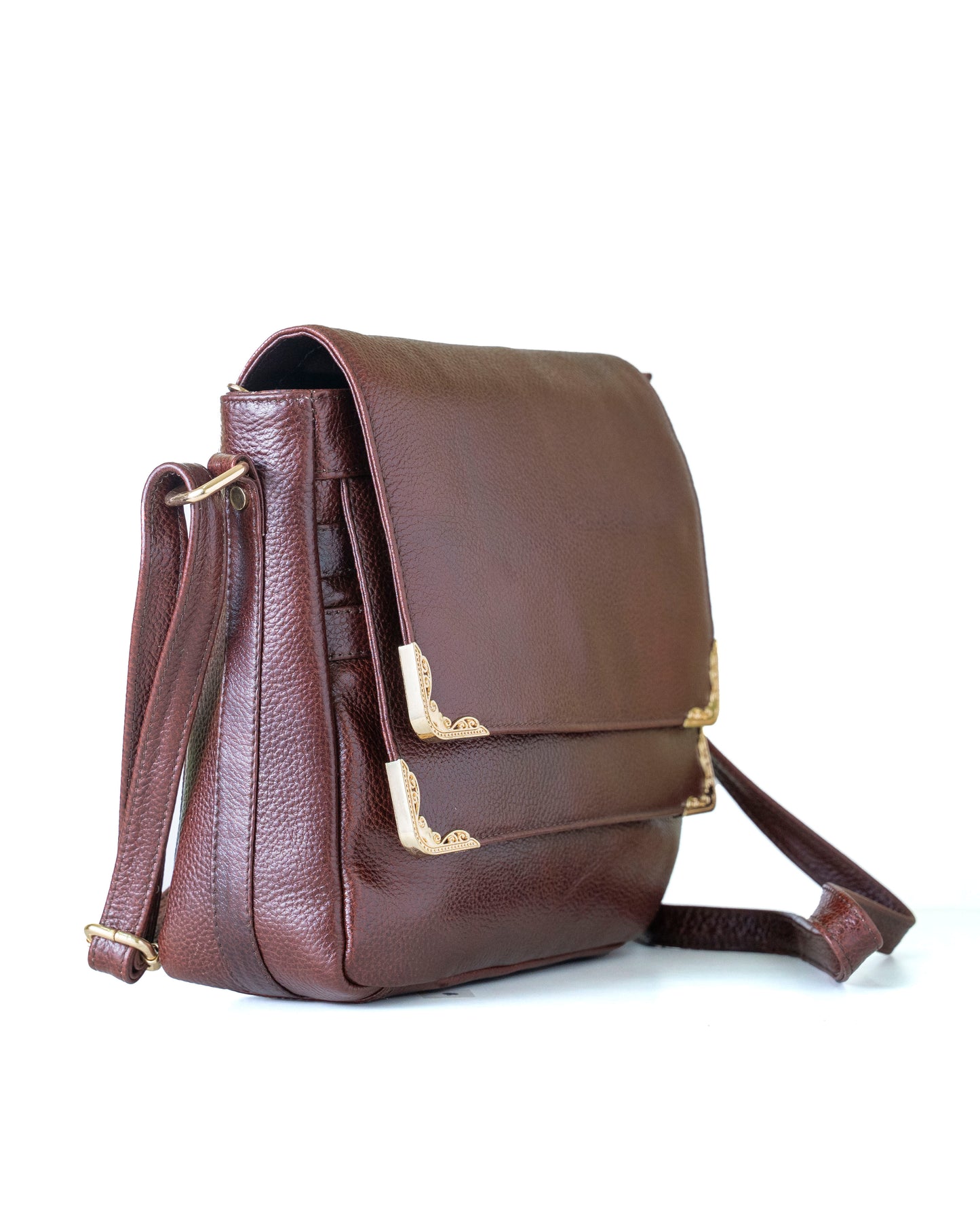 Green Hide Svara Leather Ladies Sling Bag