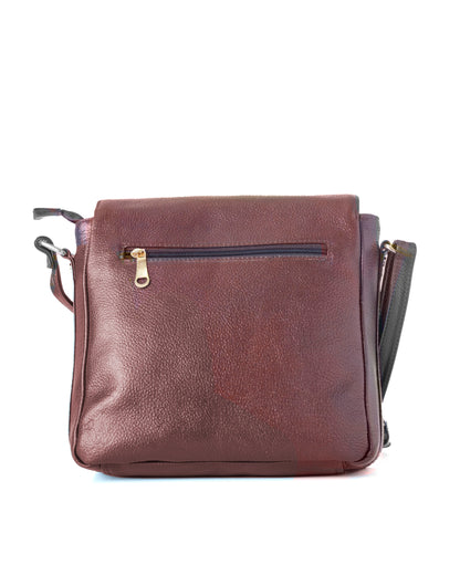 Green Hide Svara Leather Ladies Sling Bag