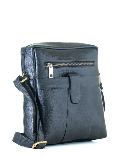 Green Hide Tauren Leather Sling Bag