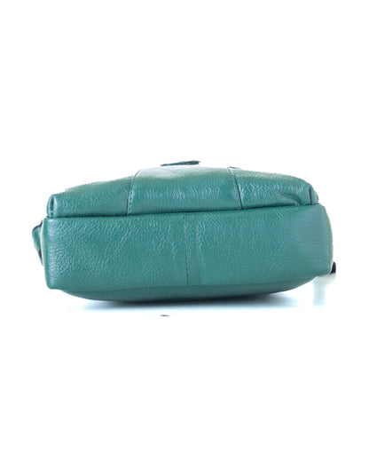 Green Hide Tauren Leather Sling Bag
