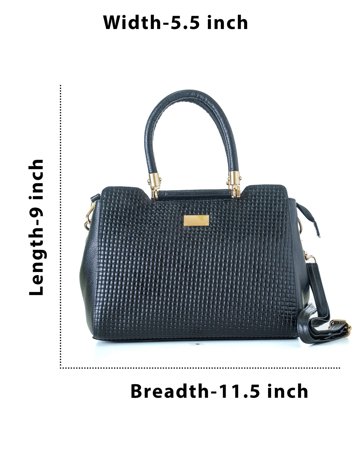 Green Hide Meira Leather Ladies Bag