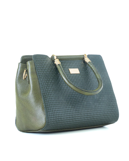 Green Hide Meira Leather Ladies Bag